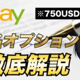 【eBay輸出】販売金額が750ドル(USD)以上の場合は署名オプションを付けよう