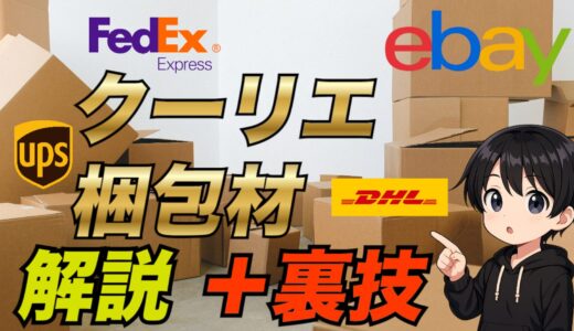 保護中: 【eBay輸出】FedEx,DHL,UPSの梱包材について徹底解説