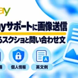 eBayサポートに画像送信：伝わるスクショと問い合わせ文