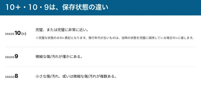 ARSの10+・10・9・8の公式評価基準