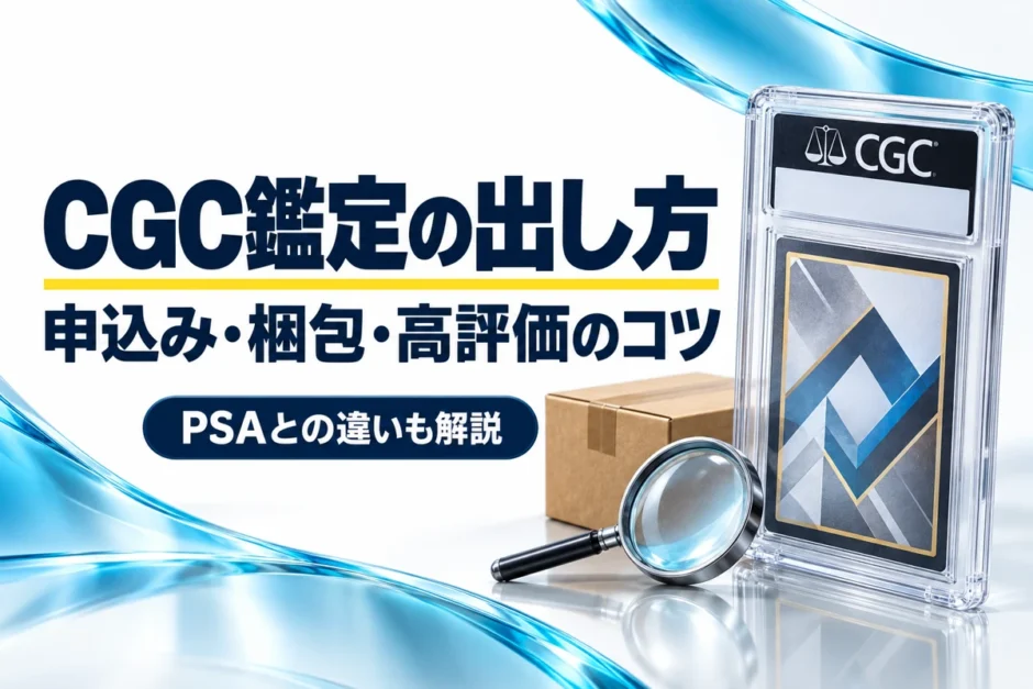 CGC鑑定の出し方：申込み・梱包・高評価のコツとPSAとの違い