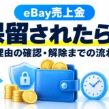 eBay売上金が保留される原因は?On holdの確認方法と解除までの流れ