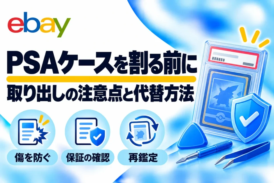 PSAケースを割る前に：取り出しの注意点と代替方法