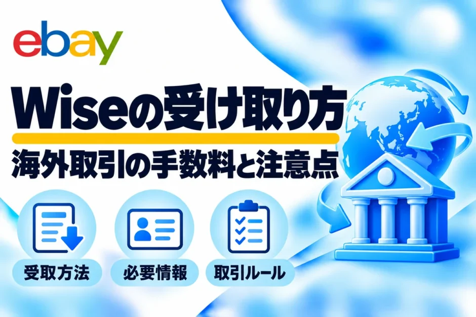 Wiseの受け取り方：海外取引の手数料と注意点